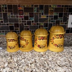 Antique Canister Set
