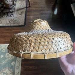Vintage Chinese Farmers Hat