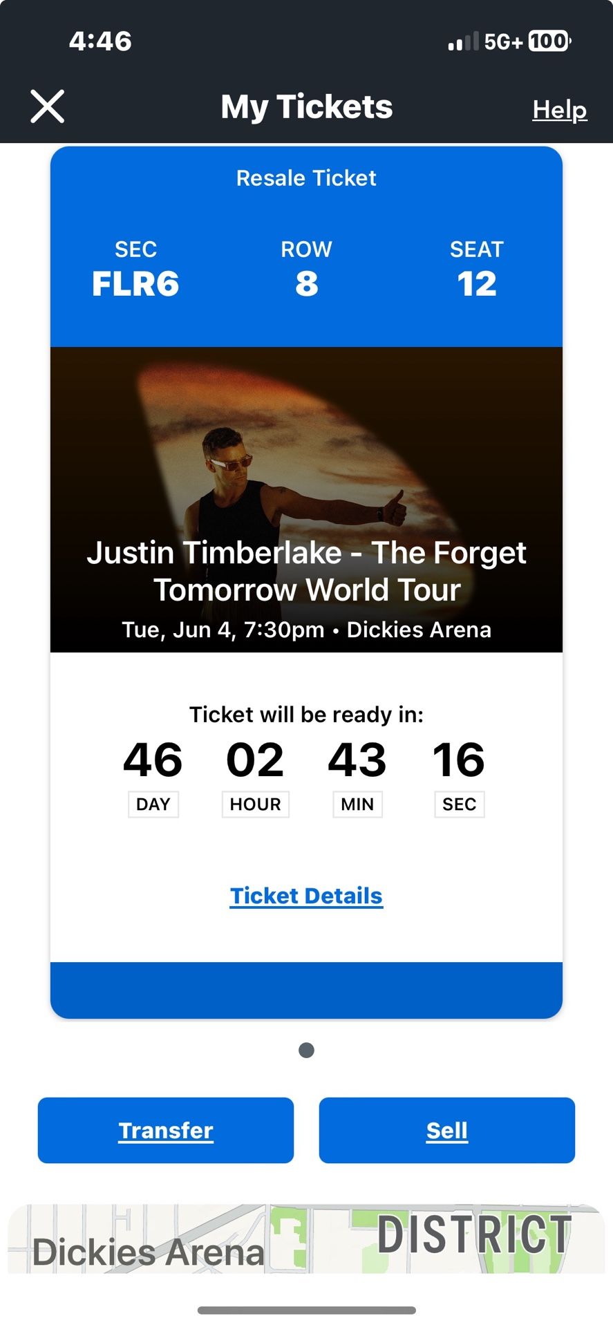 Justin Timberlake Tickets 