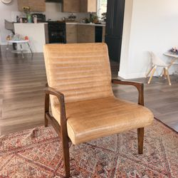 Poly & Bark Leather Chair 