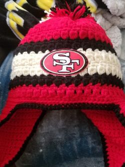 Handmade San Francisco 49ers Beanie