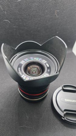 Samyang 12mm e mount lens