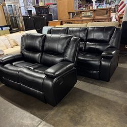 Brand New Reclining Sofa and Loveseat Combo