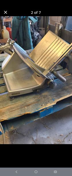 Hobart 2812 deli meat slicer