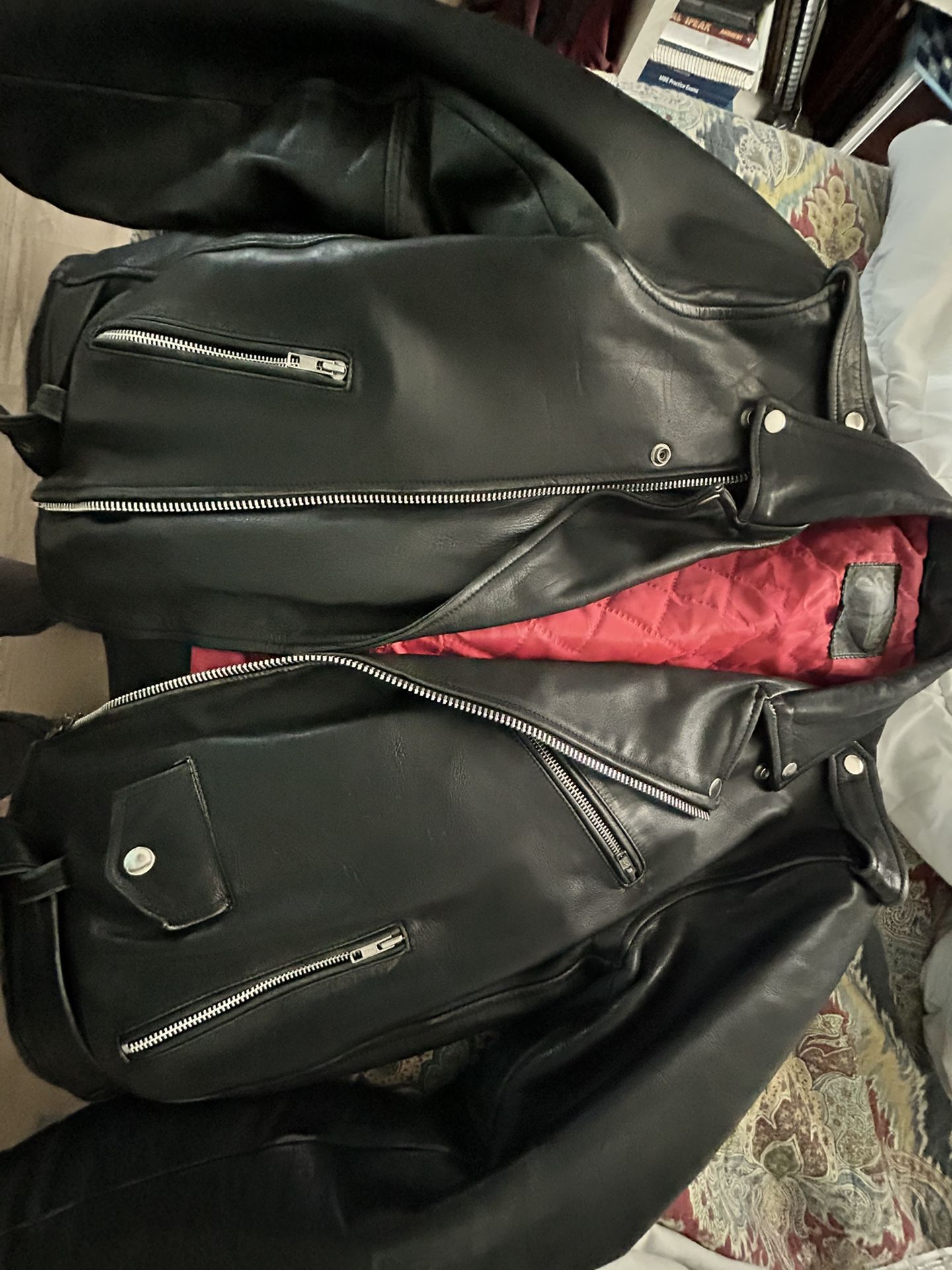 Italian leather jacket