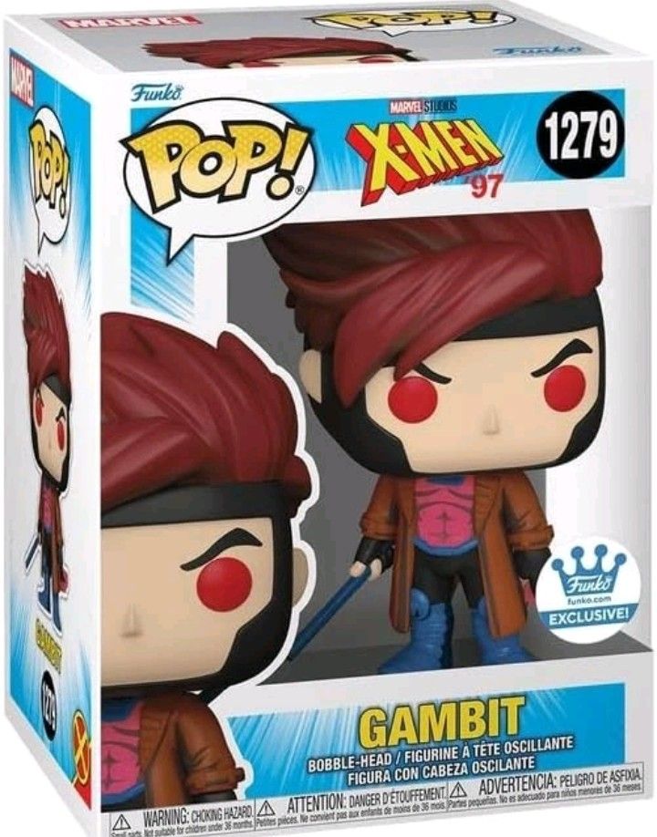 X Men 97 Gambit Funko Pop