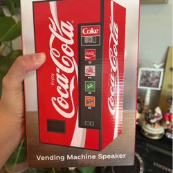 New Coca Cola Vending Machine Bluetooth Speaker