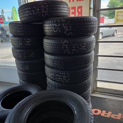 Light truck tires .  All