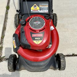 Craftsman Lawn Mower With Bag, $125