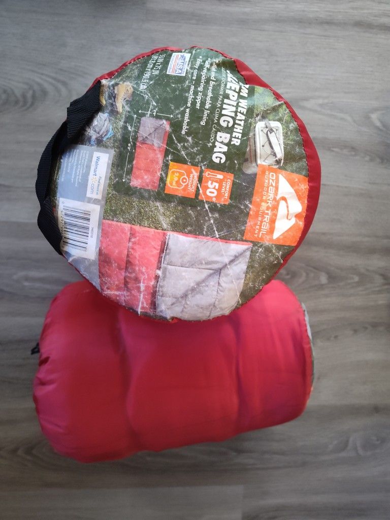 Ozark Trail 50° Sleeping Bags $20 Each