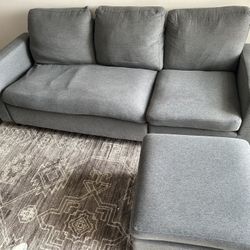 Grey Sofa  - Original Cost $560plus Tax