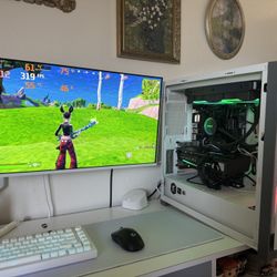 White Gaming Pc Computer Desktop RTX 3070 / Ryzen 7 3700X