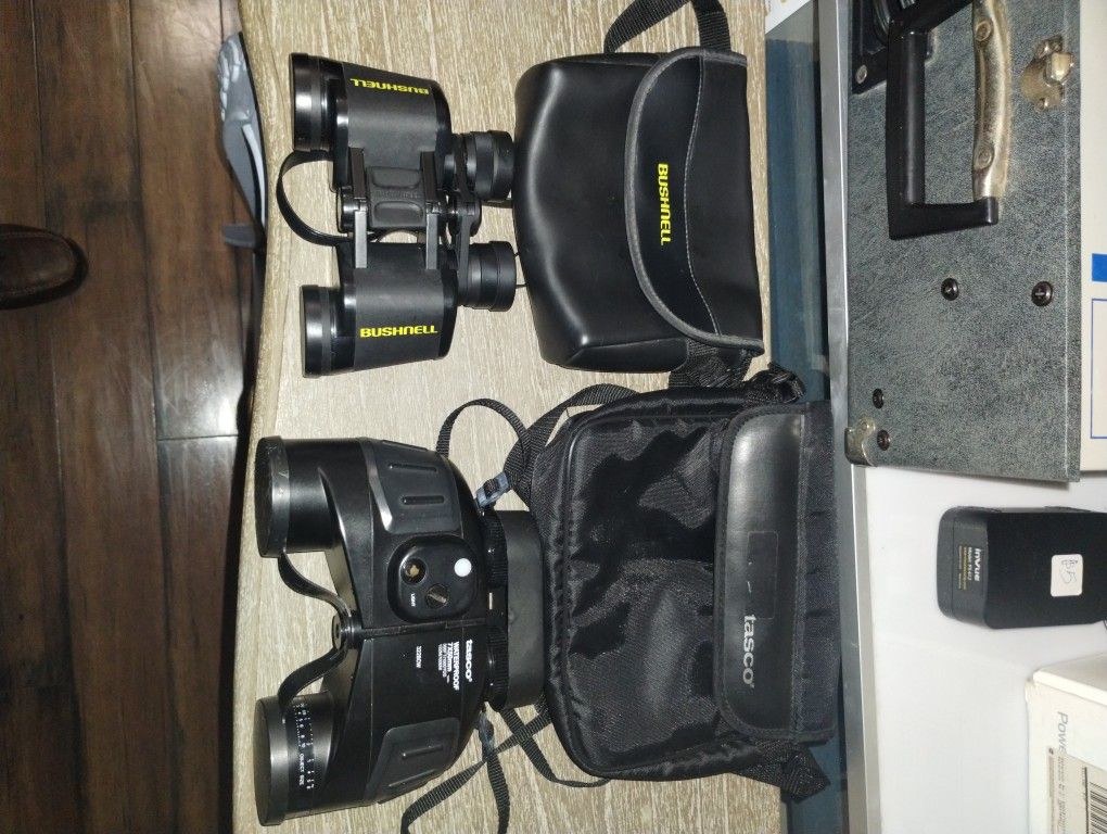Two Binoculars