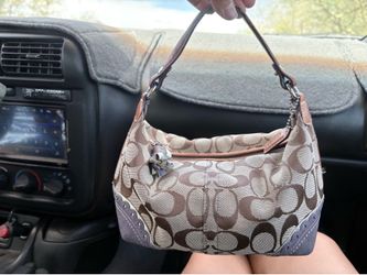 Vintage coach mini bag