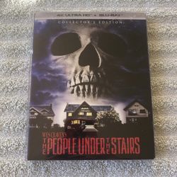 The People Under The Stairs 4K/Blu-Ray With Slipcover And Protective Case