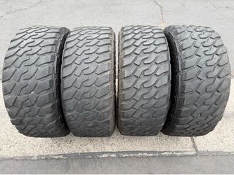 (4) 35x12.50R20 Atlas Priva M/T Tires