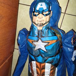 40" Tall Inflatable Captain America