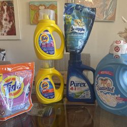 Laundry Bundle – Tide, Purex, Suavitel, Snuggle – New
