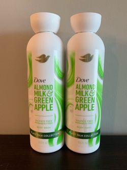 Dove Almond Milk & Green Apple Body Wash, Price for Both