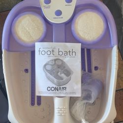 NEW Conair Waterfall Foot Bath