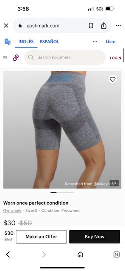 Gymshark talla s