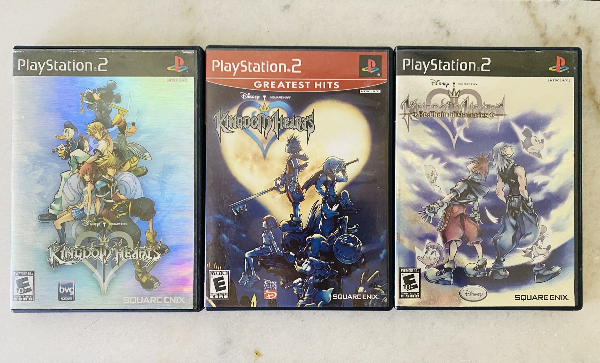 PLAYSTATION 2: KINGDOM HEARTS TRILOGY