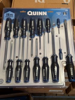 Quinn 15 Piece Screwdriver Set