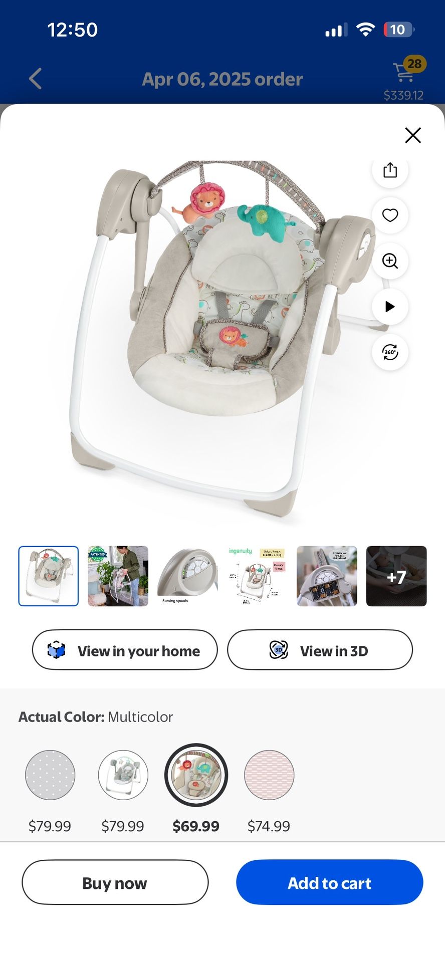 Ingenuity Baby Swing