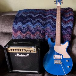 First Act Guitar and Marshall Amp