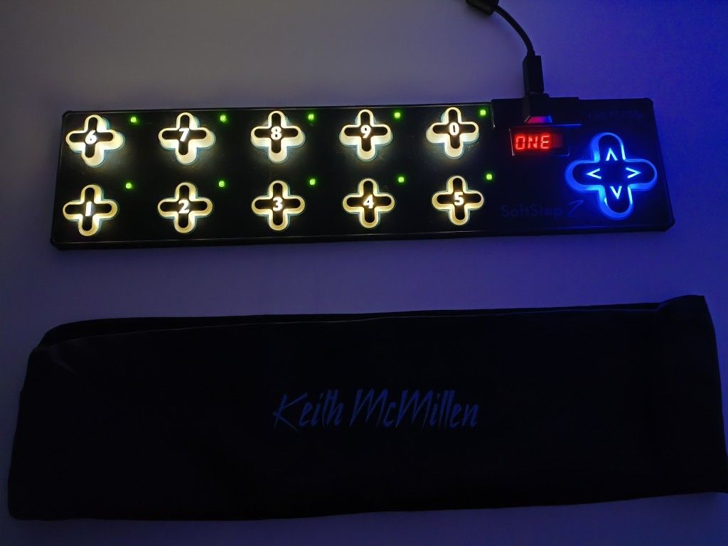Keith McMillen SoftStep 2 Guitar Pedal MIDI Foot Controller