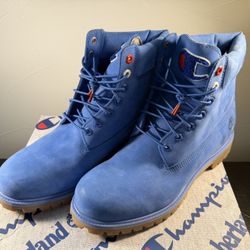 TIMBERLAND X CHAMPION BLUE