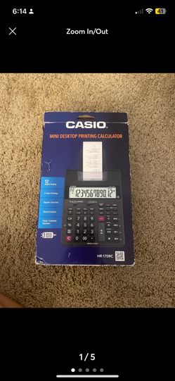 CASIO MINI DESKTOP PRINTING CALCULATOR