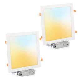 Square LED recessed