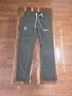 Darc Sport Men's "Since Cinch" Olive Track Pants