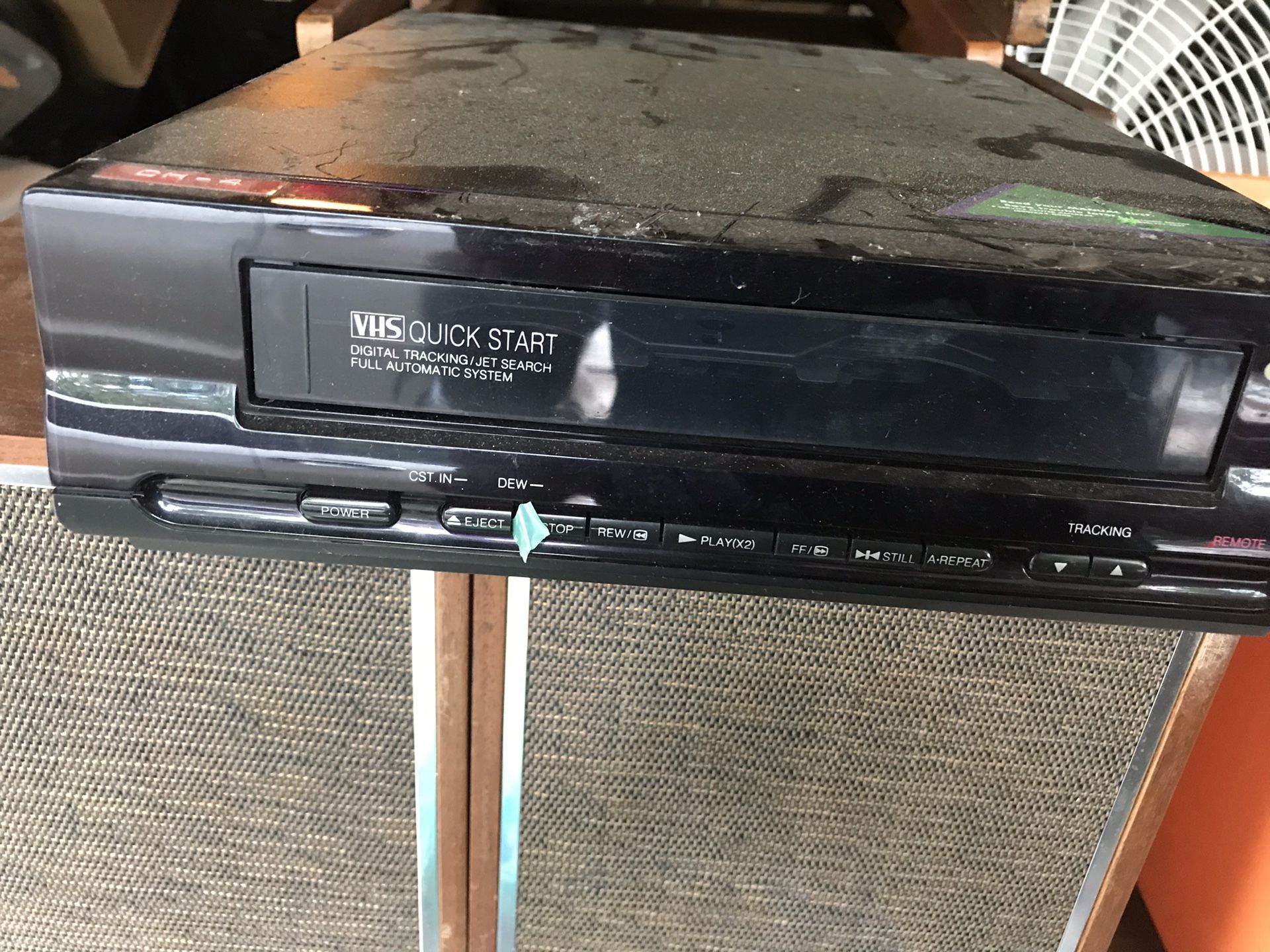 Vintage GoldStar VCP-100M Quick Start Digital Tracking VCR **No Remote**