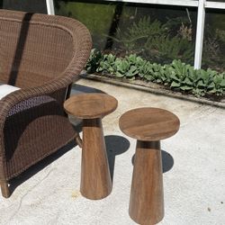 2 Cocktail Tables $75 Each