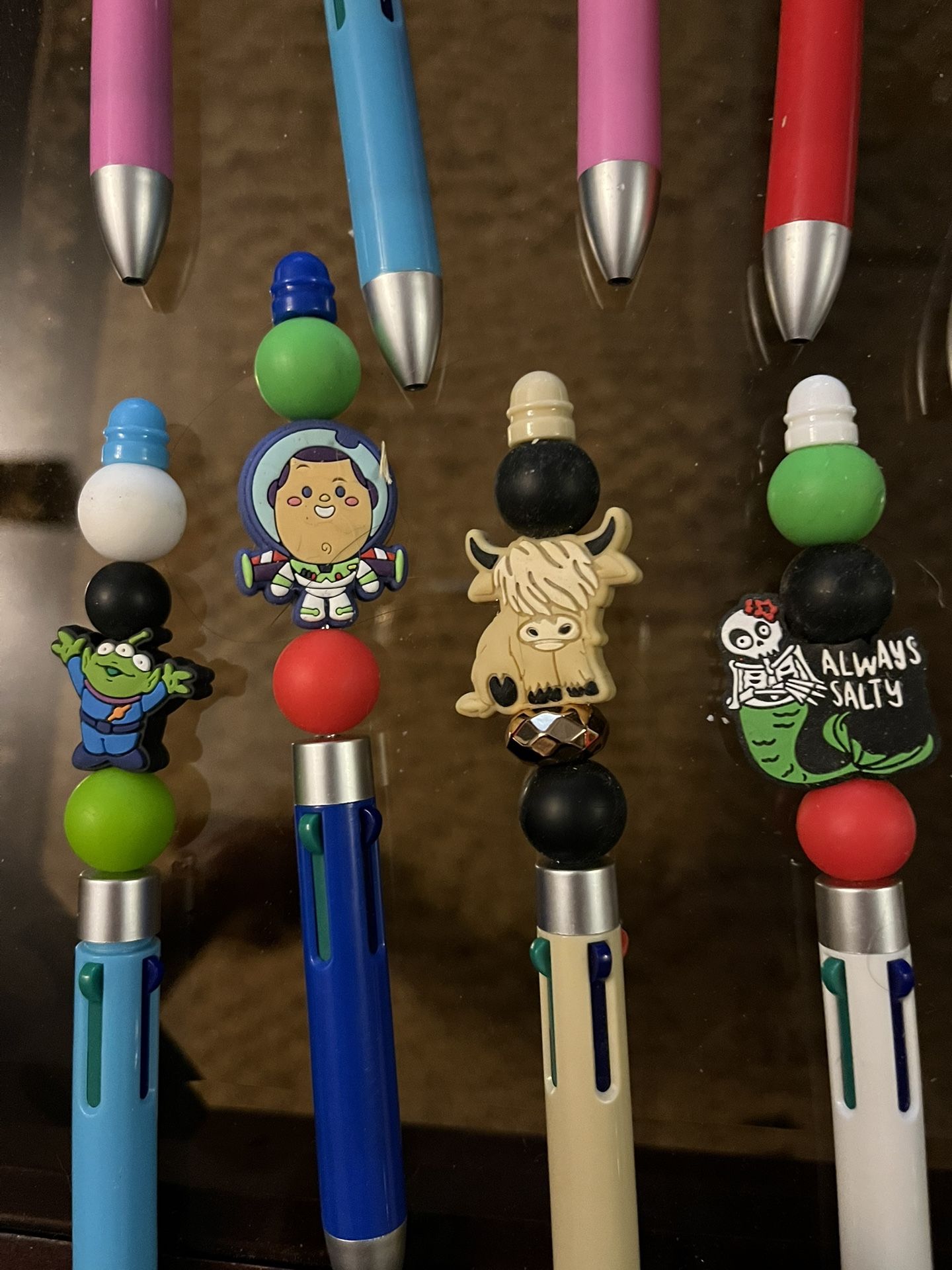 New Multi Colored Ink Fun Pens 
