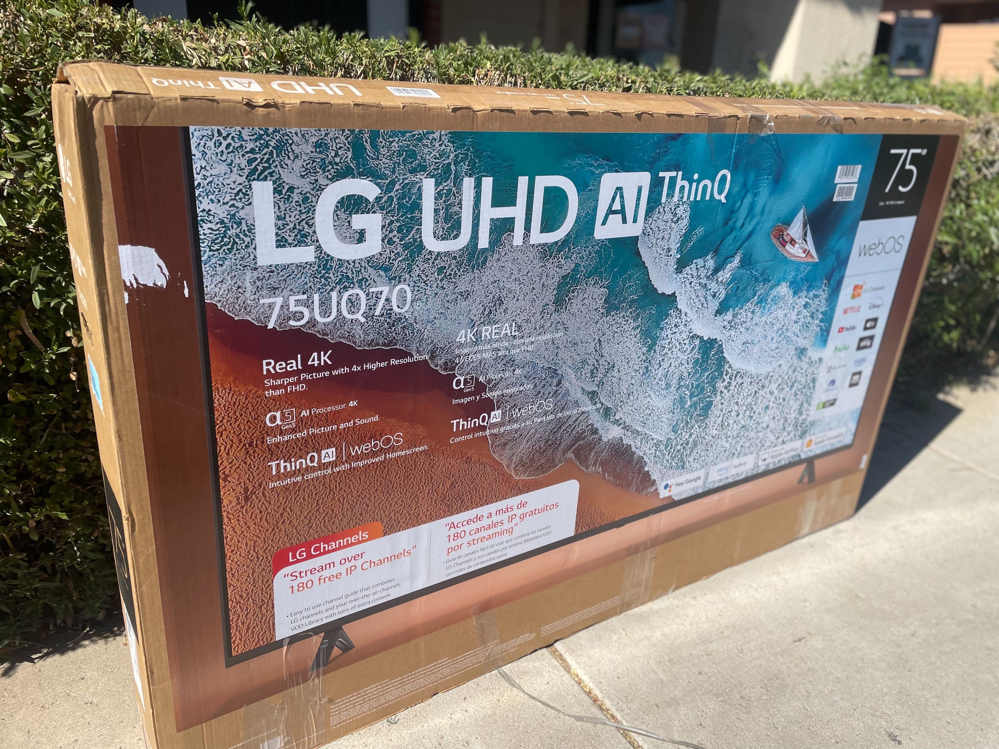 ALL TVS ON SALE 	75" LG 4K LED HDR Smart 75UQ7070ZUD/75UQ7050ZUD/75UQ7590PUB