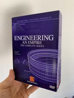 6 DVDs "Engineering an Empire" Complete Series from The History Channel
