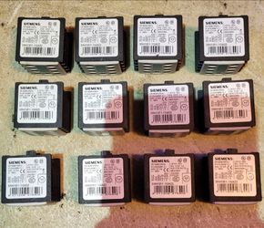 Lot Of 12 New Siemens 3RH1911-1GA22 Auxiliary Contact 3RH19111GA22