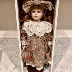 Vintage Porcelain Doll