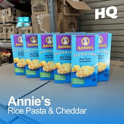 Annie’s Gluten Free Pasta & Cheddar 6oz 1 Case/Caja (12 Units/Unidades) 