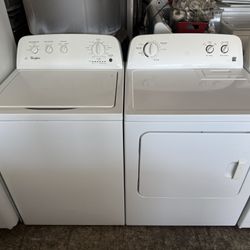 High Efficiency Whirlpool Washer & Kenmore Electric Dryer (Warranty Included)i