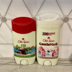 Old Spice Deodorant for Men, Antiperspirant Deodorant for Men Stick, Fiji, 2.6 oz or Old Spice Aluminum Free Men's Deodorant, Gentleman's Blend Invisi