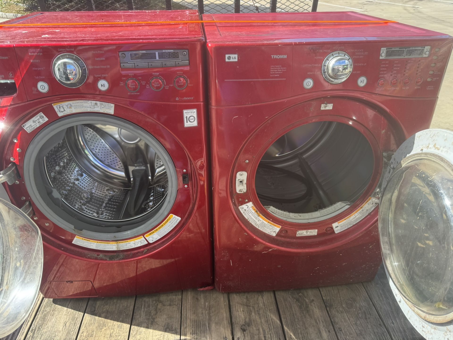 LG Stackable Washer And Dryer