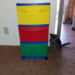 *Sterilite 3 Drawer Storage*