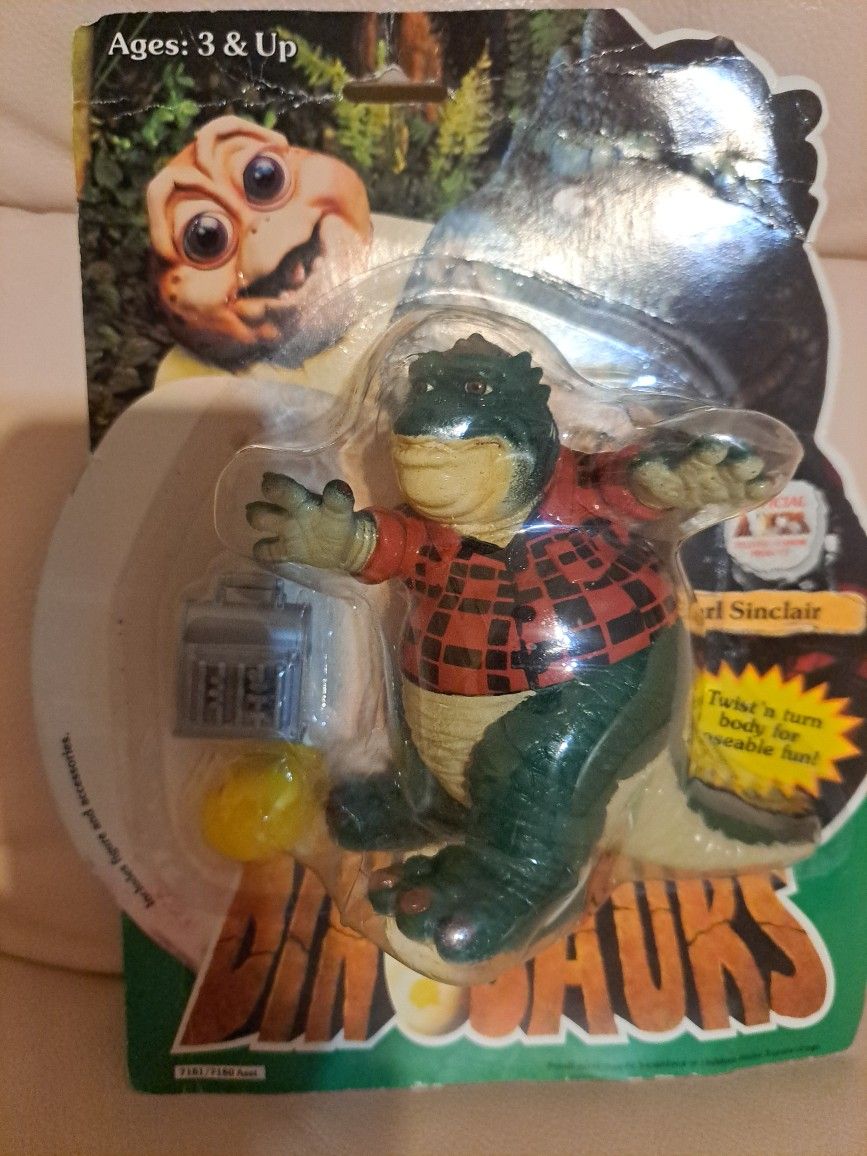 NEW Earl Sinclar Of The Dinodaurs Action Figure Collectible