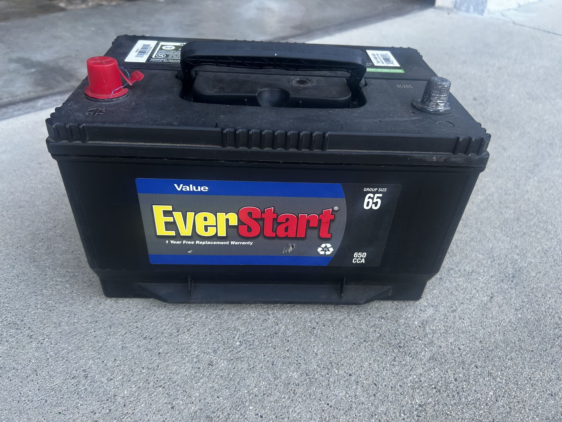 Battery Group Size 65