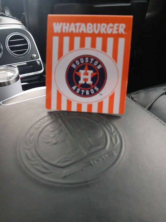 Limited Edition Houston Astros Whataburger Sign