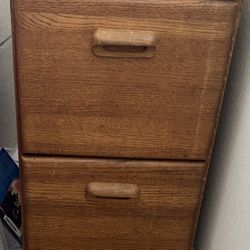 Wooden Filing Cabinet  Free